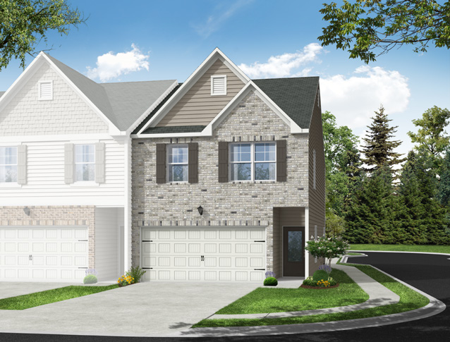 rendering of a new construction home by Direct Residential Communities