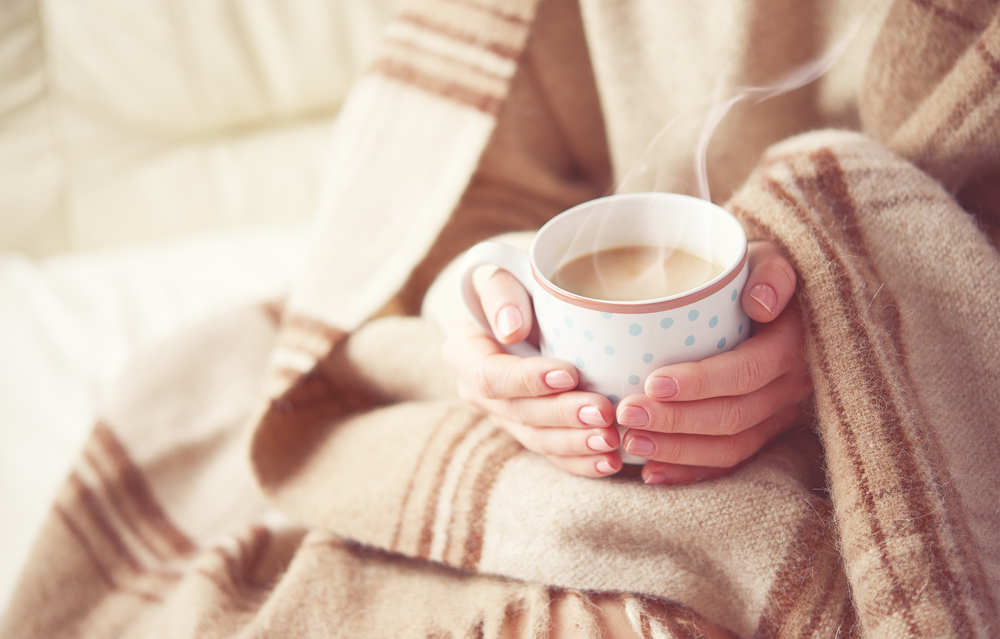Soft blanket with coffee ©Evgeny Atamanenko