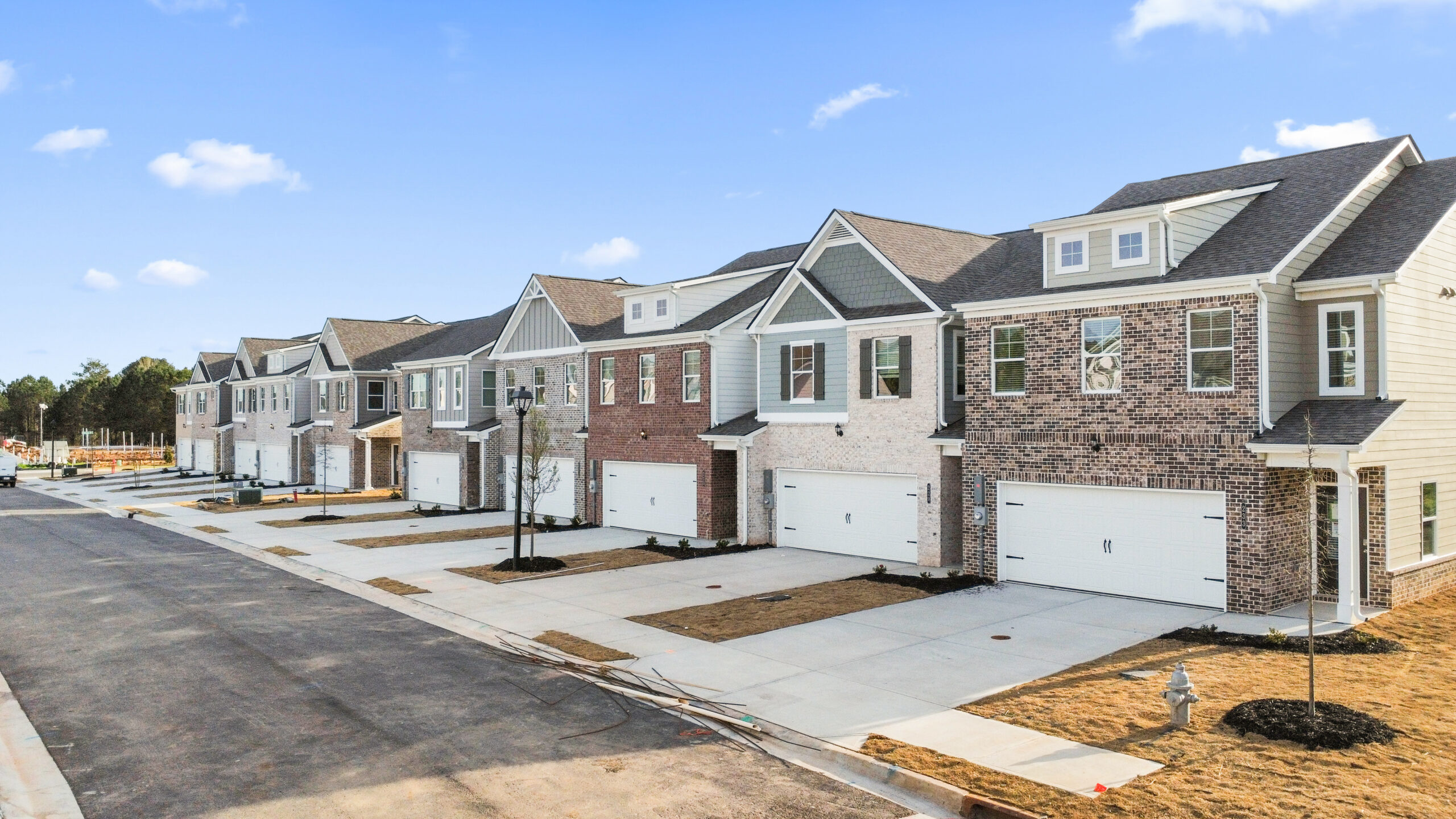 Find a brand-new townhome at The Enclave at Whitewater Creek